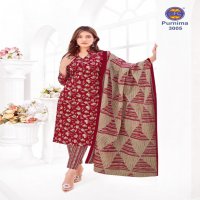 MFC LUNCH PURNIMA VOL 3 COTTON COMFORTABLE DRESS MATERIALS