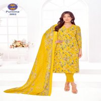 MFC LUNCH PURNIMA VOL 3 COTTON COMFORTABLE DRESS MATERIALS