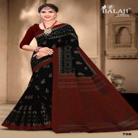 BALAJI COTTON IKKAT MASLEEN VOL 1 COMFY WEAR FANCY SAREES