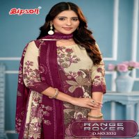 RANGE ROVER D.NO 3332 BY BIPSON PRINTS VISCOSE SIMMER FANCY SUIT FOR WOMENS
