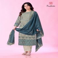 SUDRITI GULZAR VIBES WHOLESALE PURE COTTON LAWN DIGITAL PRINT WITH KHATLI WORK CLASSY LOOK SUITS
