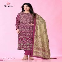 SUDRITI GULZAR VIBES WHOLESALE PURE COTTON LAWN DIGITAL PRINT WITH KHATLI WORK CLASSY LOOK SUITS
