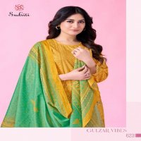 SUDRITI GULZAR VIBES WHOLESALE PURE COTTON LAWN DIGITAL PRINT WITH KHATLI WORK CLASSY LOOK SUITS