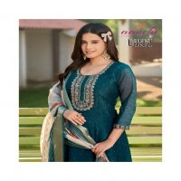 AANCHI URFI WHOLESALE CRUNCHY WITH FANCY DIGITAL DUPATTA FULL STITCH AMAZING 3 PCS SUITS