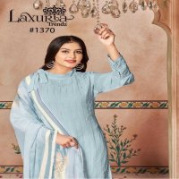 LAXURIA D.NO 1370 READYMADE BRAND NEW PAKISTANI TOP BOTTOM DUPATTA COLLECTION