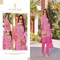 SHRUTI SUITS SUMMER SHADES COTTON FULLY STITCH ELEGANCE STYLE 3PCS DRESS