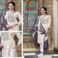 MASTER BHOOMIKA VERTICAN SILK GORGEOUS LOOK READYMADE 3PCS DRESS