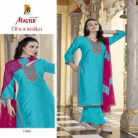MASTER BHOOMIKA VERTICAN SILK GORGEOUS LOOK READYMADE 3PCS DRESS