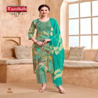 TANIKSH SHLOKA VOL-1 WHOLESALE RAYON FOIL PRINT FULLY STITCH ETHNIC STYLE SUITS FOR WOMENS