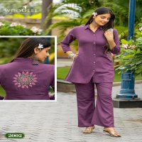 WOOGLEE PRESENTS ELINA FULL STITCH COTTON ELEGANCE CO-ORD SETS ONLINE