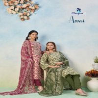 SARGAM LUNCH AARVI LAWN PRETTY LOOK UNSTITCH SALWAR KAMEEZ