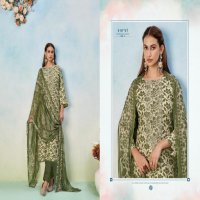 SARGAM LUNCH AARVI LAWN PRETTY LOOK UNSTITCH SALWAR KAMEEZ