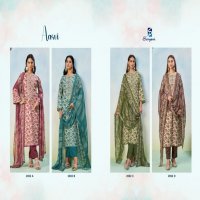 SARGAM LUNCH AARVI LAWN PRETTY LOOK UNSTITCH SALWAR KAMEEZ