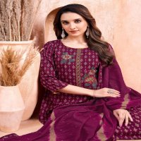 ALOK ZARINA VOL 10 VISCOSE RAYON MODERN PAKISTANI UNSTITCH 3PCS DRESS