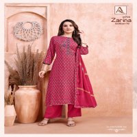 ALOK ZARINA VOL 10 VISCOSE RAYON MODERN PAKISTANI UNSTITCH 3PCS DRESS