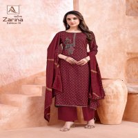 ALOK ZARINA VOL 10 VISCOSE RAYON MODERN PAKISTANI UNSTITCH 3PCS DRESS