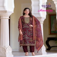 RADHIKA LIFESTYLE SAMAIRA VOL 1 VERTICAN PRINT CLASSIC READYMADE BIG SIZE 3PCS DRESS