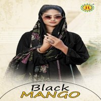 JT BLACK MANGO WHOLESALE RAYON WITH CODING WORK DRESS MATIRIYAL