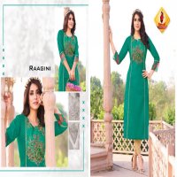 KKASHISH VOL 35 BY SHRUTI SUIT DAILY WEAR FULL STITCH PLUS SIZE LONG KURTIS