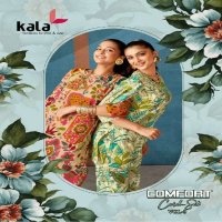 KALA CREATION COMFORT CORD SET VOL-3 WHOLESALE PURE COTTON WITH PRINT FANCY SUMMER CO-ORD SET