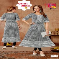 CHINKI MINKI BY AMBIKA RAYON FULLY STITCH DAILY WEAR COMBO KURTIS