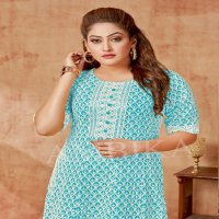 CHINKI MINKI BY AMBIKA RAYON FULLY STITCH DAILY WEAR COMBO KURTIS