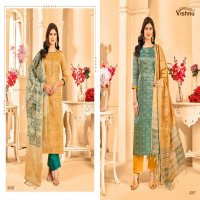 VISHNU KHANAK BANARASI TUSSAR ELEGANCE STYLE DRESS MATERIALS