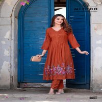 MITTOO TANVIKA RAYON FULLY STITCH CLASSIC LONG GOWN FOR GIRLS