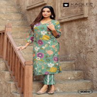 RANGOLI BY KADLEE RAYON READYMADE CLASSIC KURTI WITH PANT EXPORTS