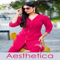 AESTHETICA BY WOOGLEE RASSIAN VISCOSE SILK FULLY STITCH CO-ORD FOR WOMENS