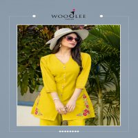 AESTHETICA BY WOOGLEE RASSIAN VISCOSE SILK FULLY STITCH CO-ORD FOR WOMENS