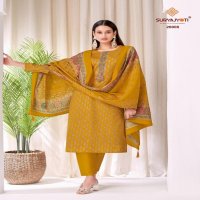 KALKI VOL 26 BY SURYAJYOTI JAM SATIN ELEGANT STYLE DRESS MATERIAL