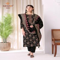 KALKI VOL 26 BY SURYAJYOTI JAM SATIN ELEGANT STYLE DRESS MATERIAL