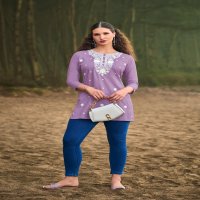 COLORS VOL 6 BY TIPS AND TOPS RAYON READYMADE CLASSIC TOPS FOR WOMENS