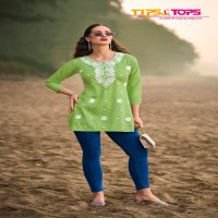 COLORS VOL 6 BY TIPS AND TOPS RAYON READYMADE CLASSIC TOPS FOR WOMENS