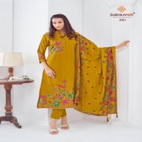 PRABHA VOL 4 BY SURYJYOTI MODAL DISCHARGE PRINT UNSTITCH 3PCS DRESS ONLINE