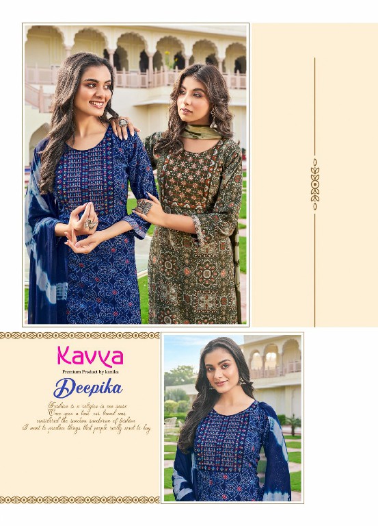 Kavya Deepika Vol-6 Wholesale Ready Made 3 Piece Dresses