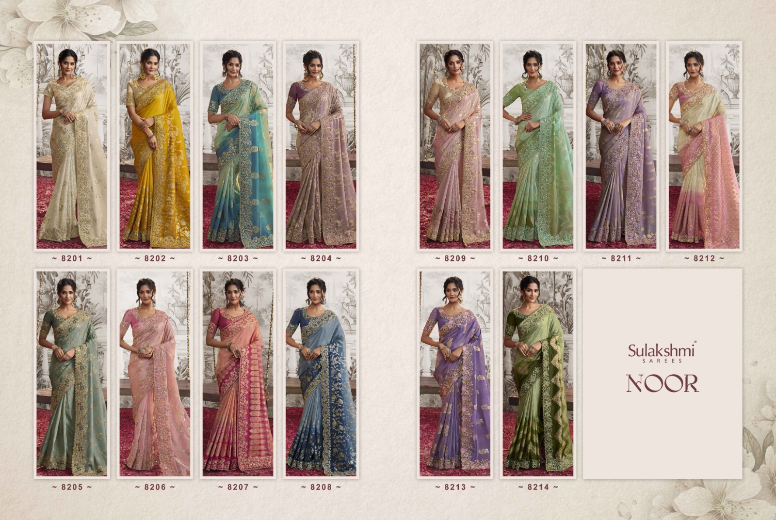 Sulakshmi Noor Wholesale Designer Ethnic Indian Sarees