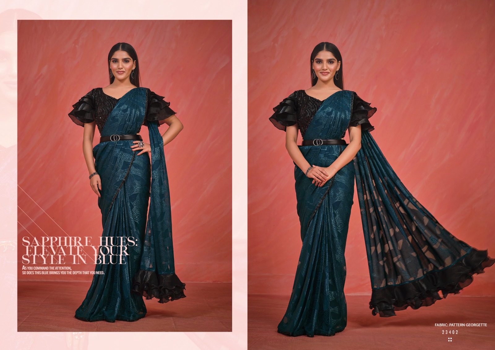 Mahotsav Mohmanthan Elegancia 23400 To 24414 Nx Wholesale Stitched Sarees