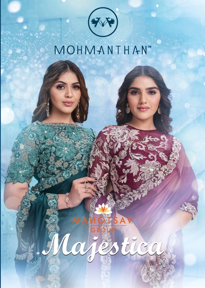 Mahotsav Mohmanthan Majestica 23508 To 23522 Nx Readymade Ready To Wear Sarees