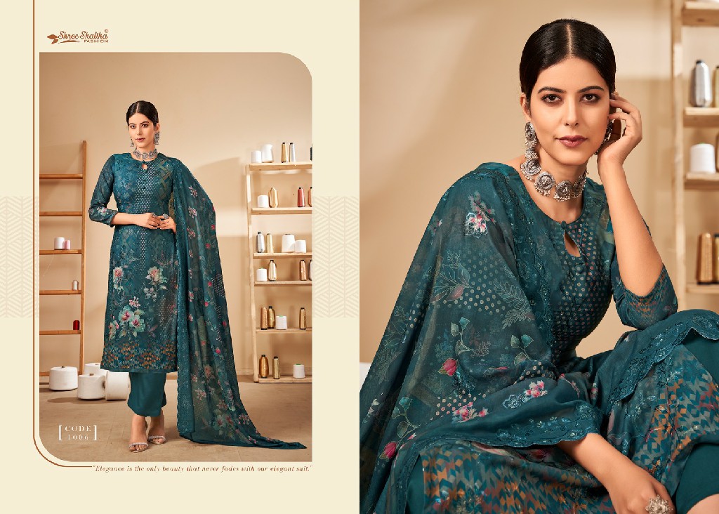 Shree Shalika Mahjabeen Wholesale Cotton With Work Salwar Suits