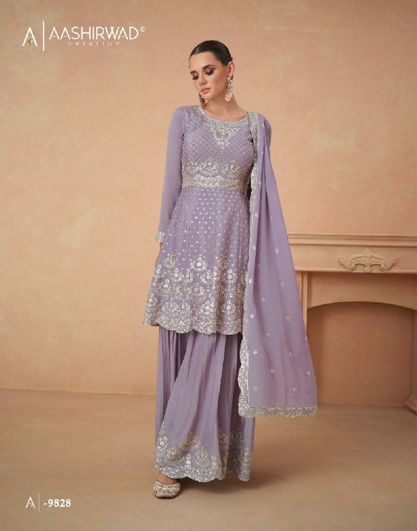 Aashirwad Aahana Wholesale Designer Wedding Free Size Stitched Suits
