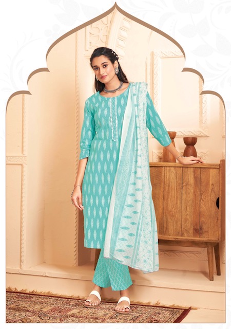Suryajyoti Preyasi Vol-6 Wholesale Pure Soft Cotton Printed Readymade Dress
