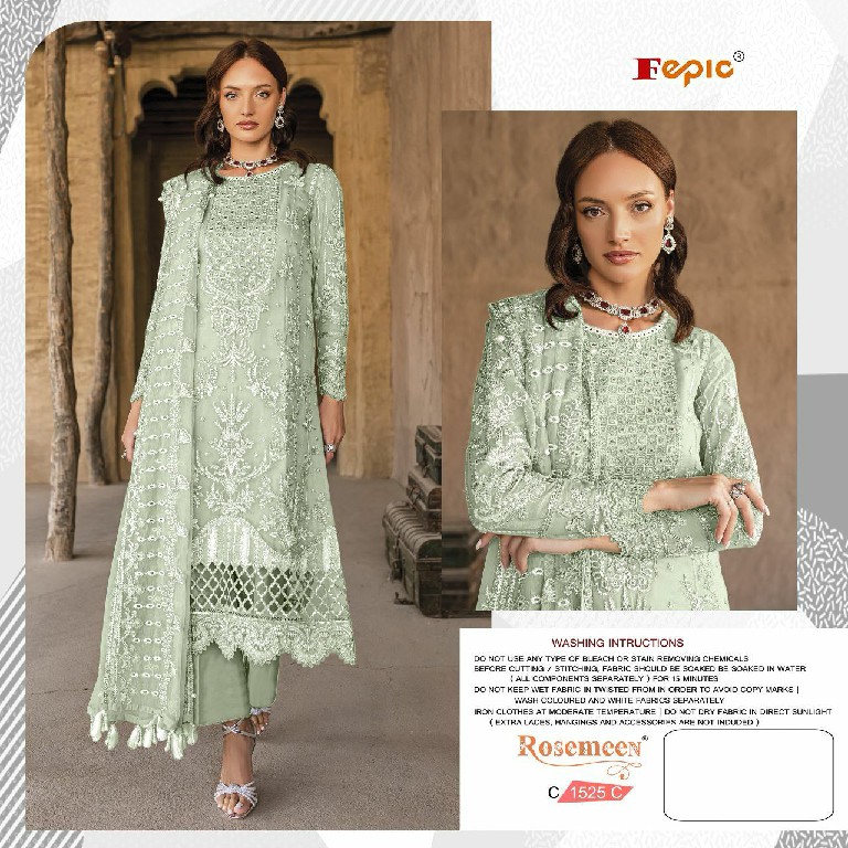 Fepic Rosemeen C-1525 Wholesale Pakistani Concept Pakistani Suits