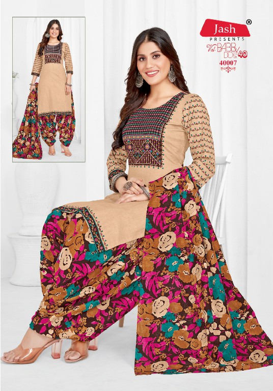 Jash Baby Doll Vol-40 Wholesale Cotton Printed Dress Material