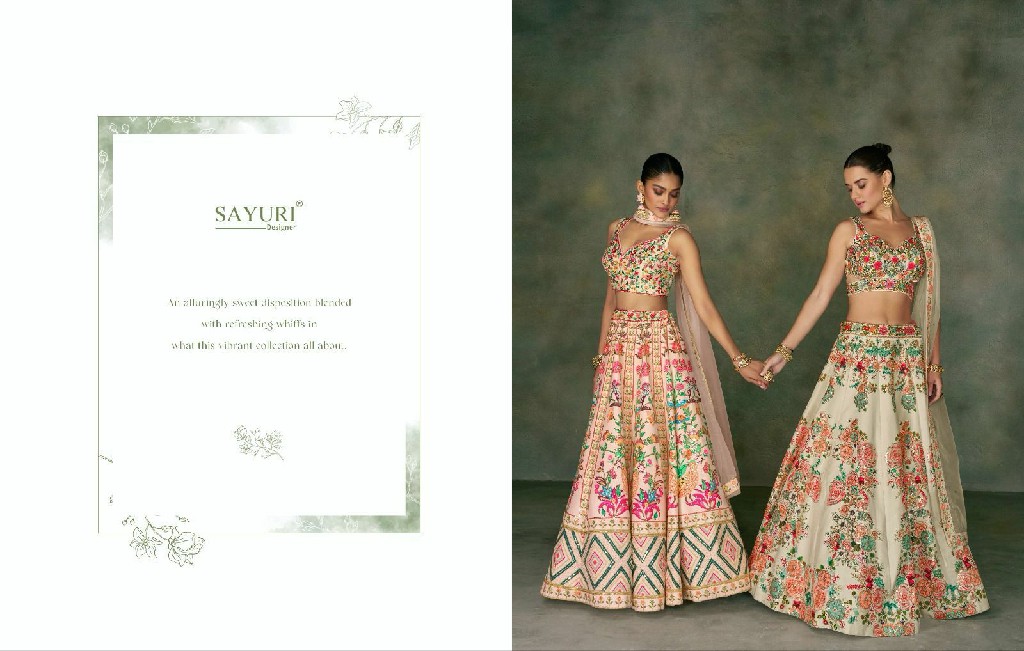 Sayuri Odhani Wholesale Designer Free Size Stitched Lehengas