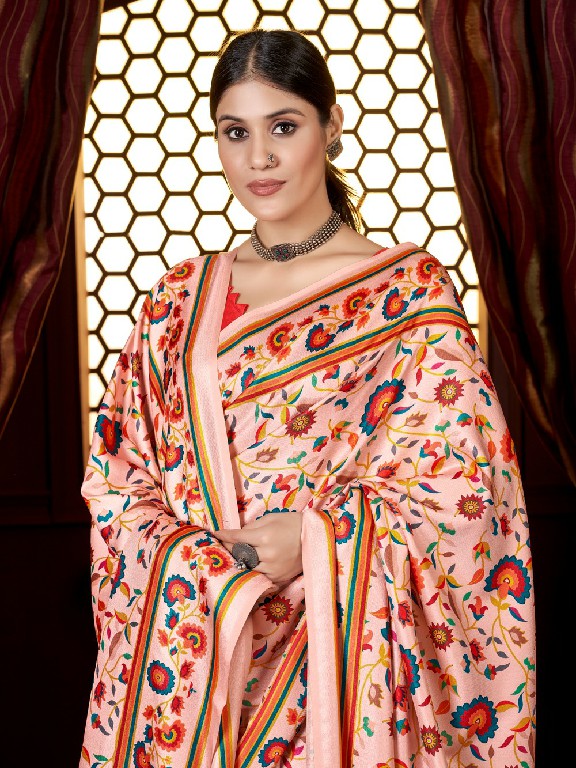 Aayaa Pashmina Vol-1 Wholesale Winter Sarees Collection