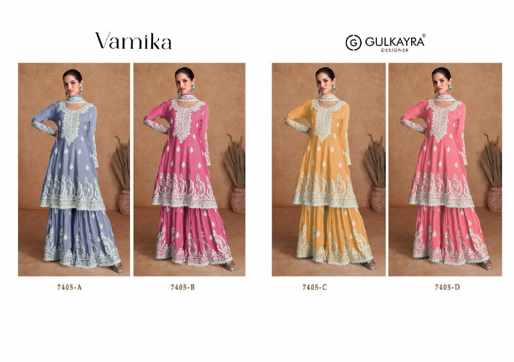 Gulkayra Vamika Wholesale Designer Free Size Stitched Suits
