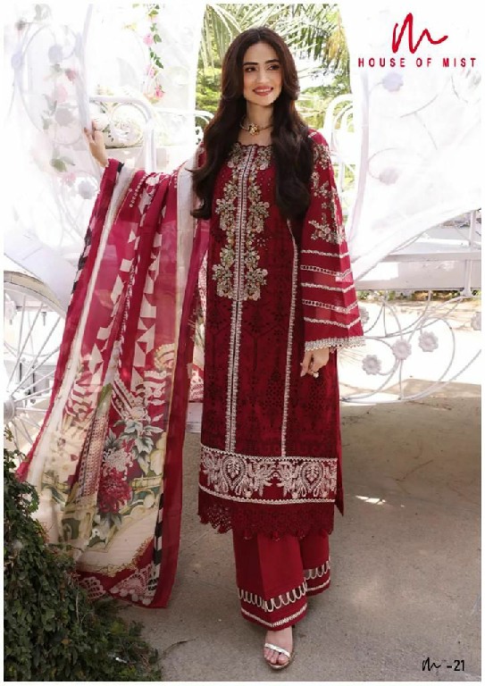 House Of Mist Ghazal Vol-3 Wholesale Cotton Printed Dress Material