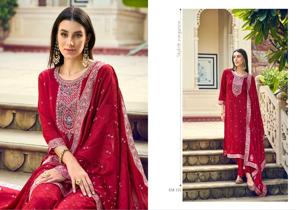 Soaum SM-101 To SM-104 Wholesale Readymade Salwar Suits